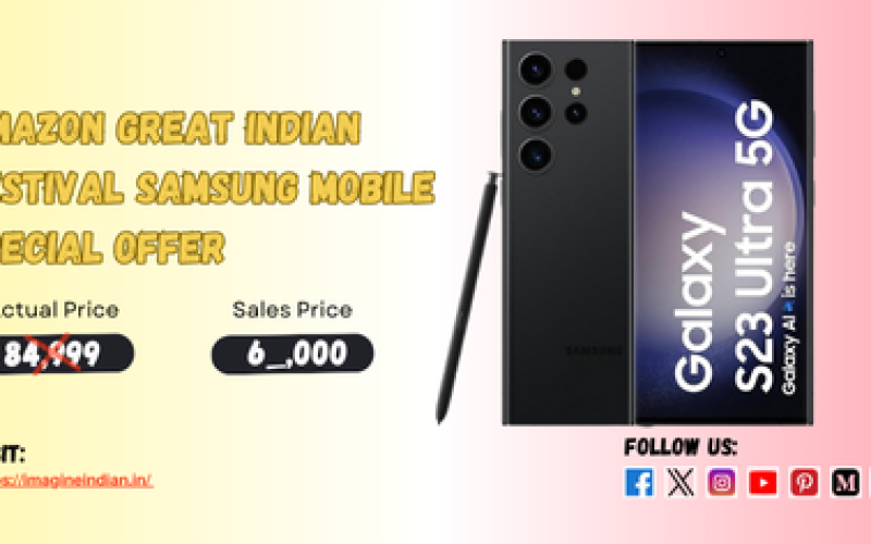 Big Discount On iPhone And Samsung Mobiles In Amazon Big Billion Sale