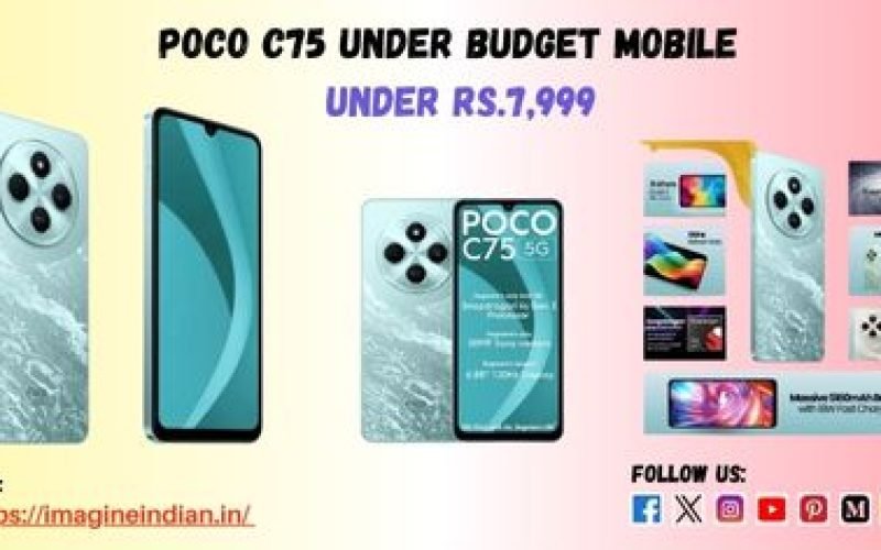 POCO C75 5G-The Budget-Friendly Mobile 5G Beast
